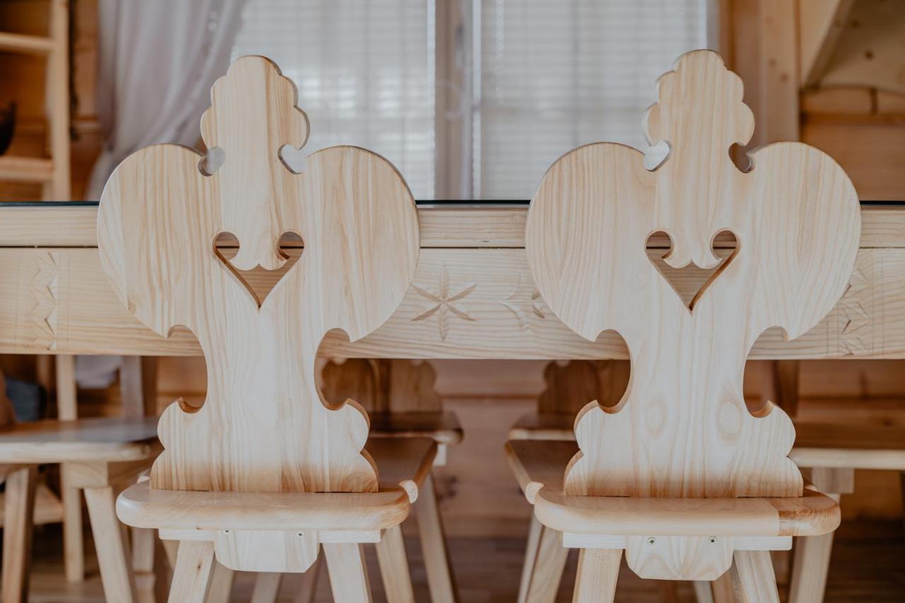 Biolo I Corno Izba Mountain Chalets コシチェリスコ エクステリア 写真